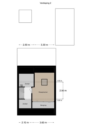 Floorplan - Irmgardstraat 5, 6291 JB Vaals